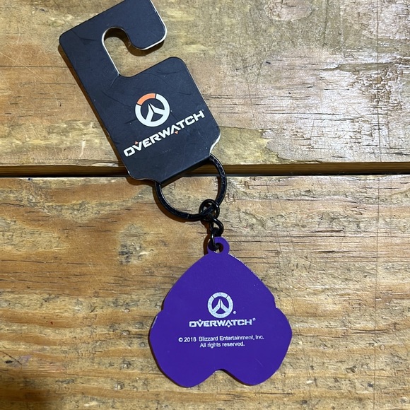 Overwatch Widowmaker Logo Metal
Keychain Key Ring Blizzard - Picture 2 of 2